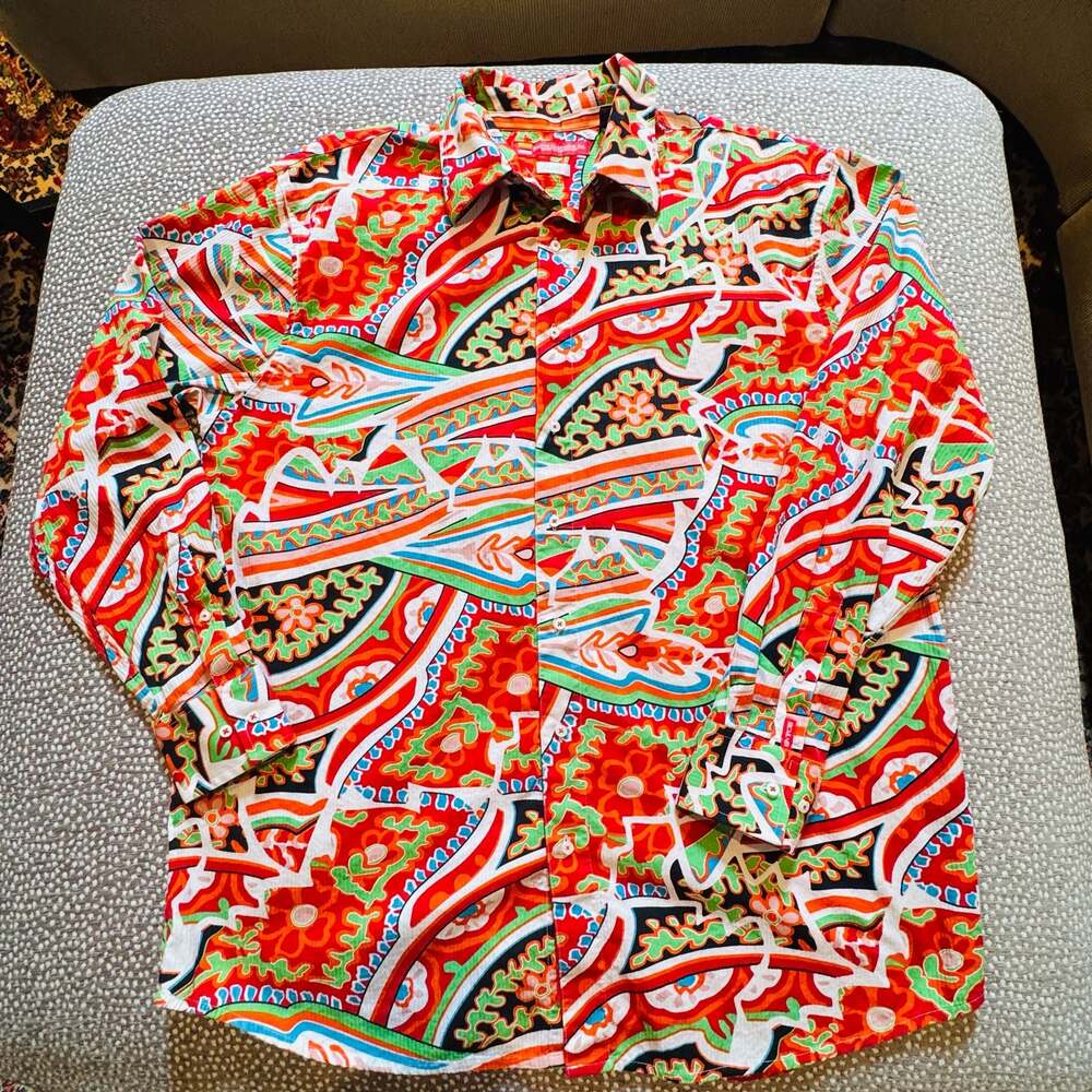 Enyce Clothing Co. Elvis Collection Men’s XXL Retro Y2K Button Down Shirt - Picture 8 of 10